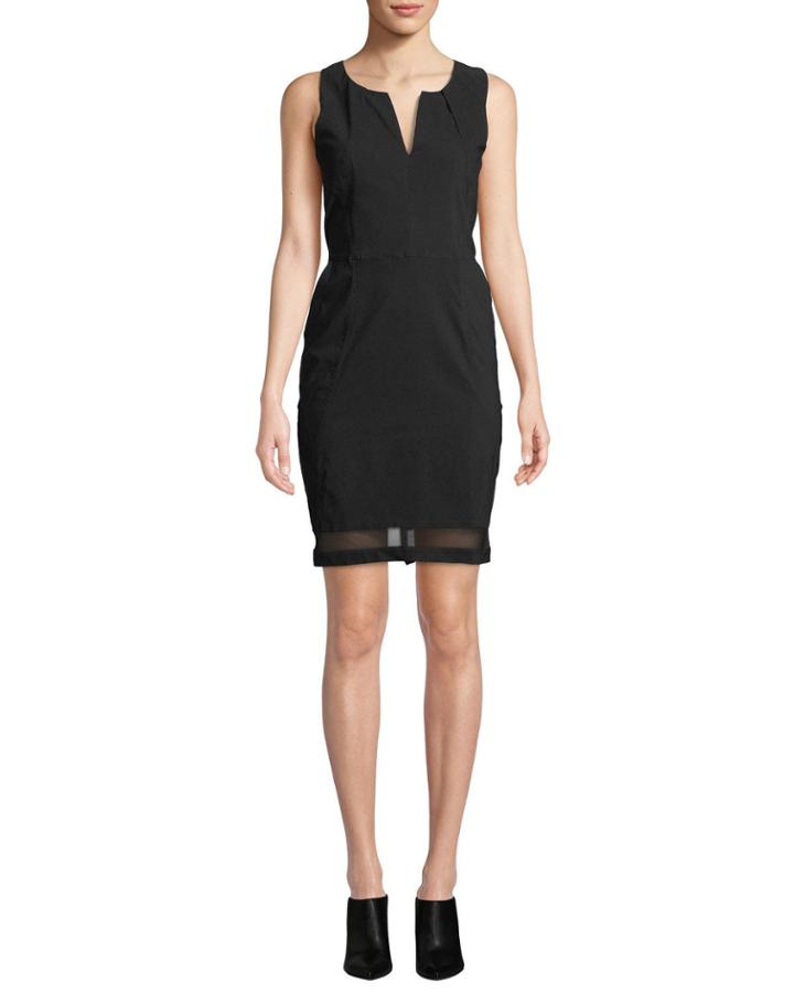Michelle Slim-fit Sleeveless Dress W/
