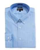 Classic Fit Twill Check Dress
