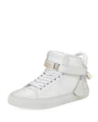 100mm Sequin Lace-up High-top