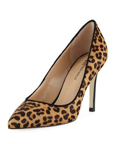 Jane Calf Hair Pointed Pump,