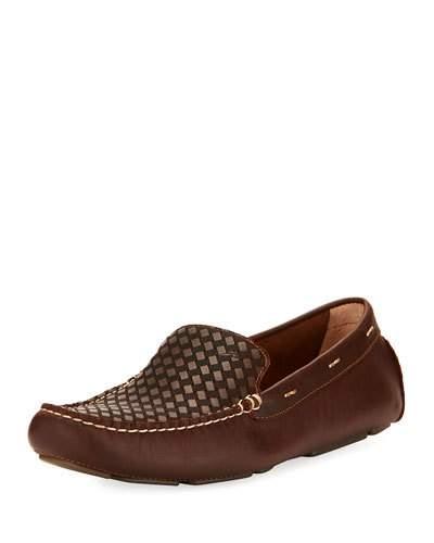 Augustine Woven Leather