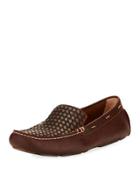 Augustine Woven Leather