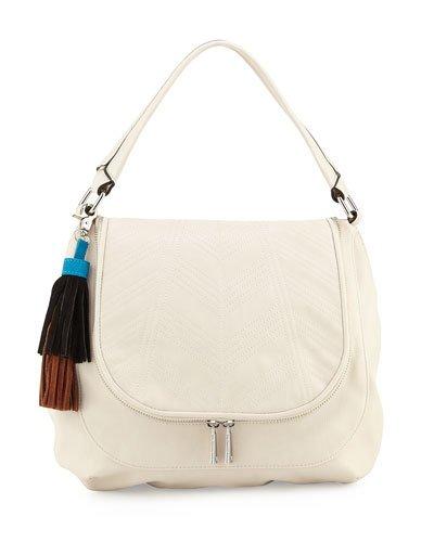 Gabby Faux-leather Hobo Bag, African
