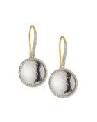 Hourglass Large Diamond Drop Earrings