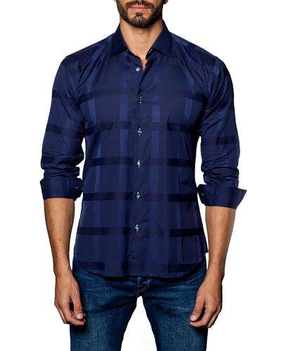 Tonal Grid-print