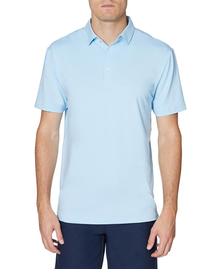 Men's Solid Interlock Polo