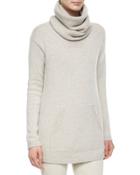 Winterland Slouchy Cashmere Turtleneck