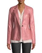 Nikala Glazed Lambskin Jacket