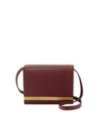Mally Leather Flap Crossbody Bag