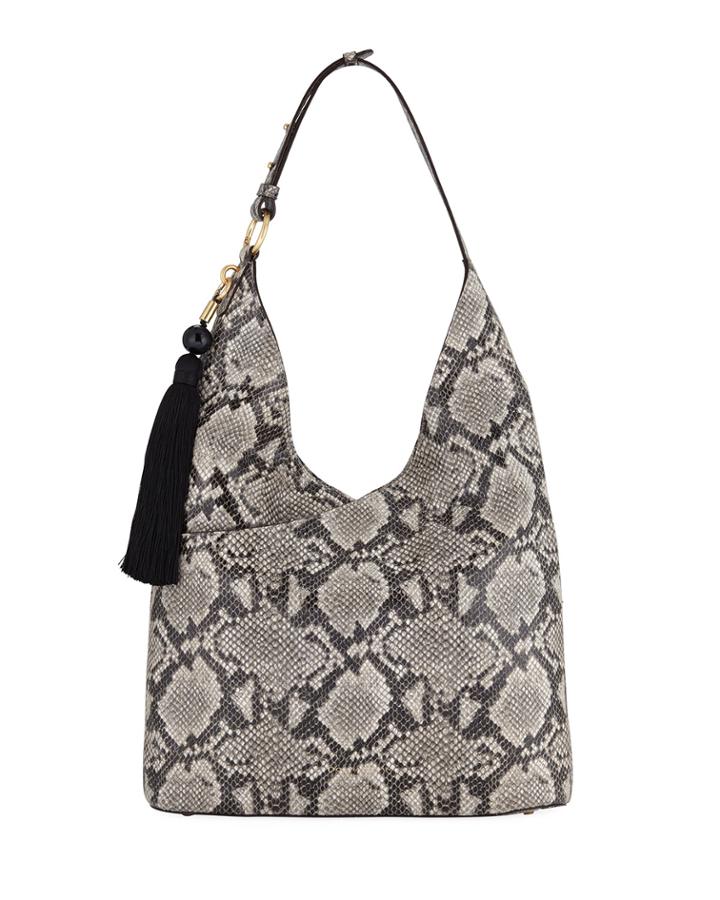 Raz Snake-embossed