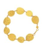 Contour 24k Gold All-around 1-strand Bracelet