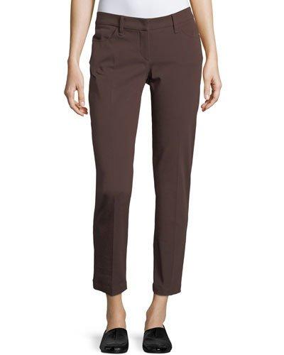 Low Waist Cigarette Pants