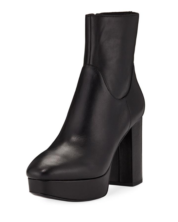 Amazon Leather Platform Booties