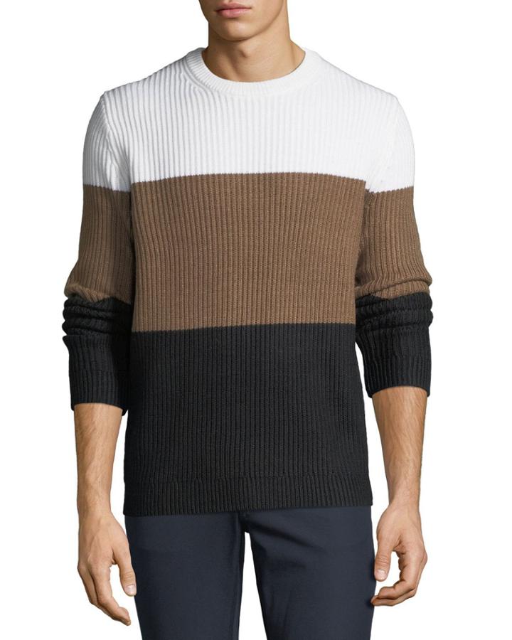 Men's Colorblock Wool