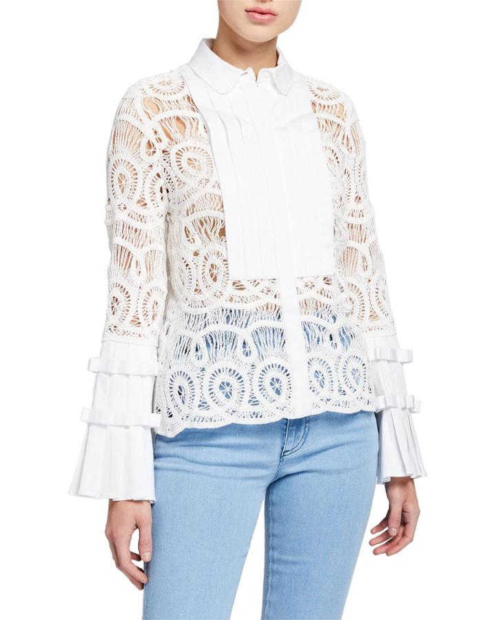 Allessio Crochet Top