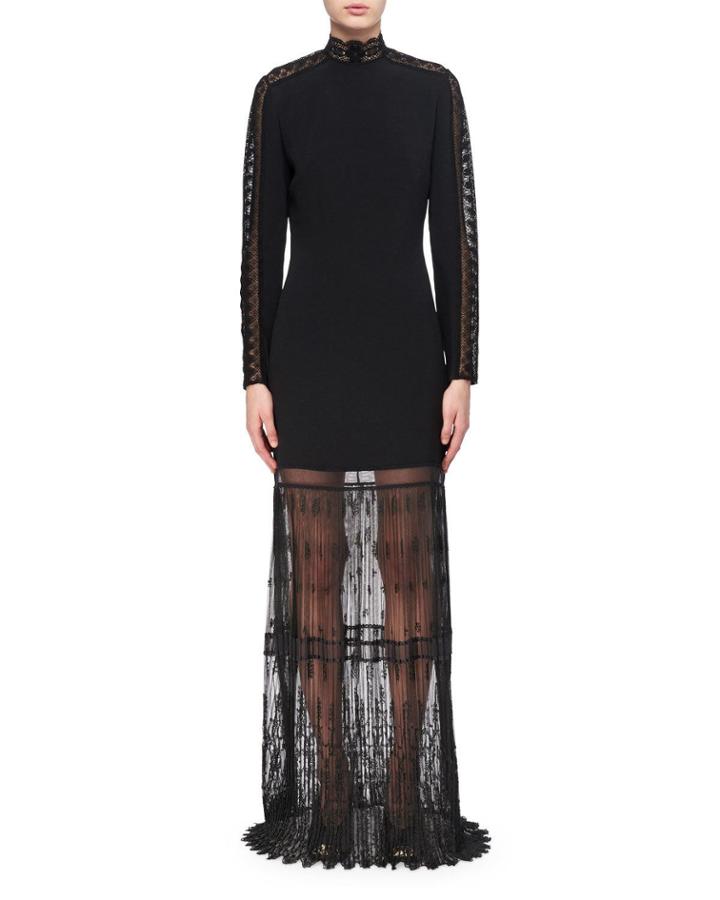 Lace-trim Cady