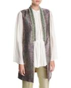 Beaded-trim Long