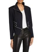 Multi-zip Blazer Jacket
