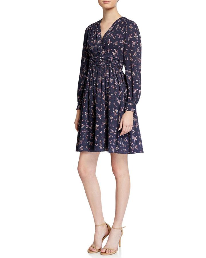 Floral Fit-&-flare Long