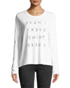 Everything I Need Graphic Tee