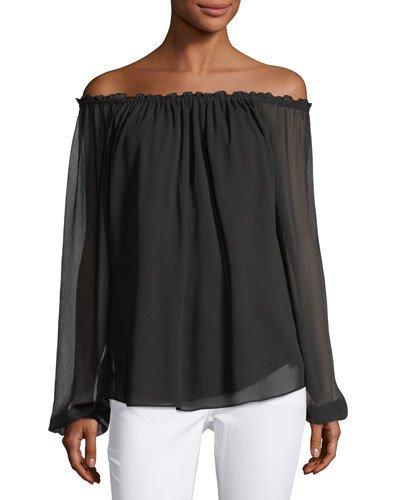Off-the-shoulder Babydoll Top