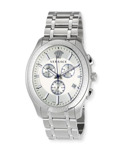 48mm Bond Street Men's Oval Chronograph Watch