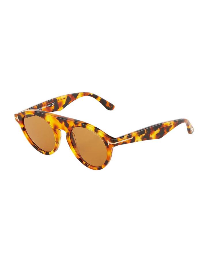 Christopher Semi-shield Havana Acetate