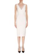 Sleeveless Layered V-neck Dress