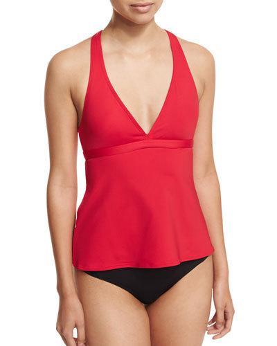 Strappy-bank Tankini