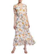 Floral Peasant Chiffon