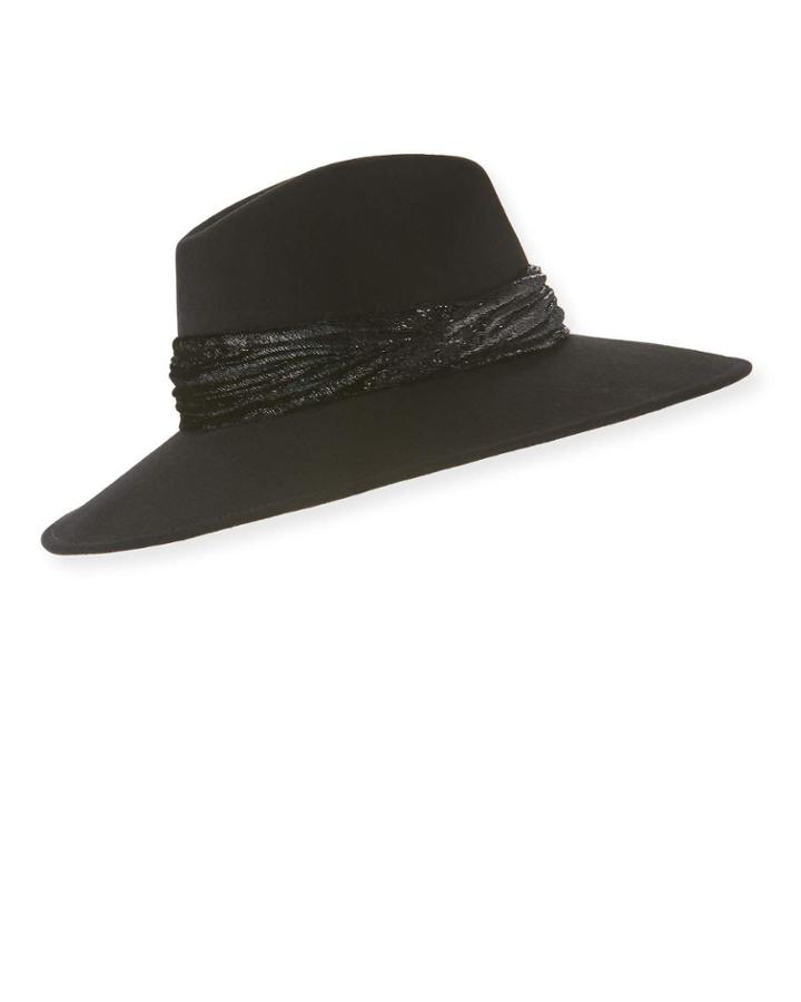 Emmanuelle Wool Fedora Hat