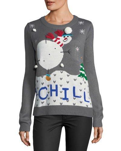 Chill Snowman Crewneck