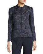 Jaylan Seacliff Novelty Zip-front Jacket,