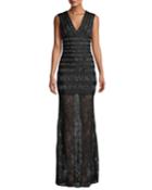 Sleeveless Jacquard