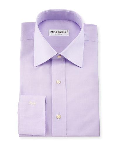 Cotton Long-sleeve Dress Shirt,