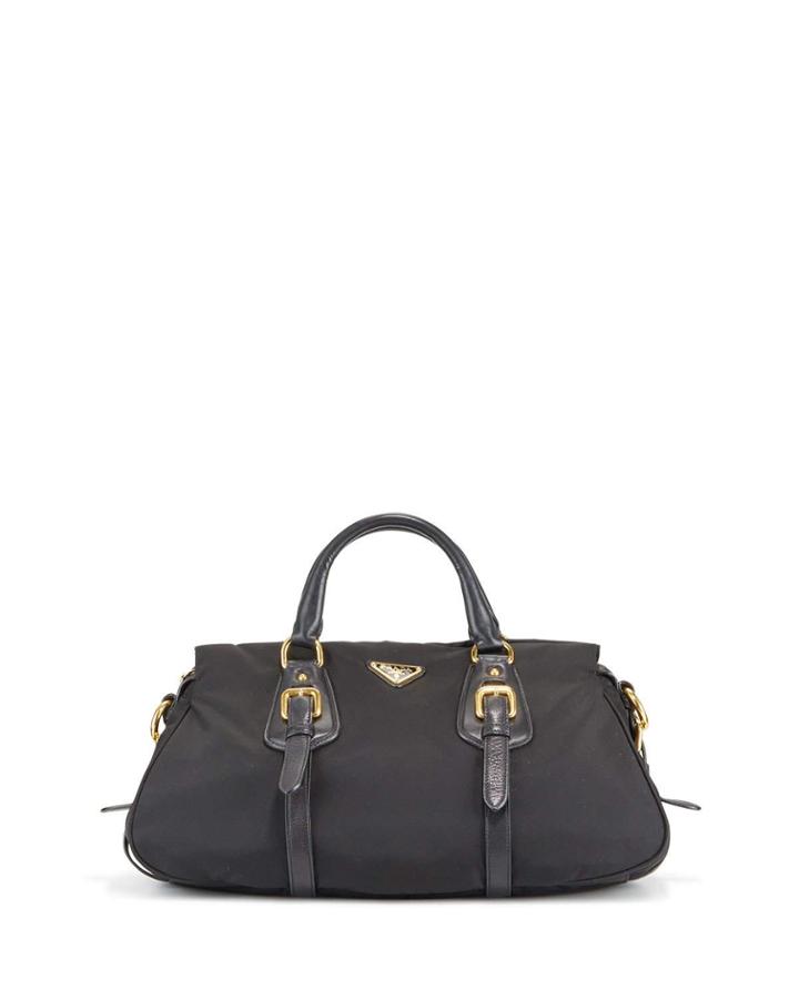 Preowned Nylon Crossbody Bag