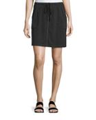 Drawstring Waist Mini