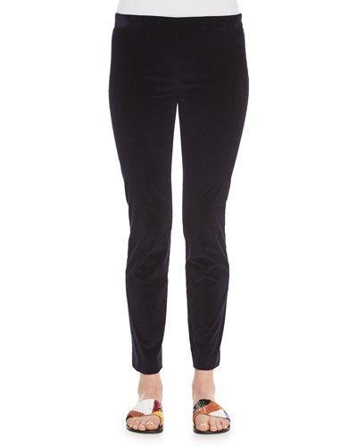 Stretch-corduroy Cropped