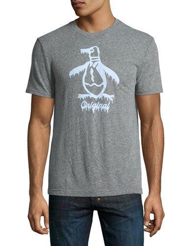 Frosty Pete Heathered Tee, Gray