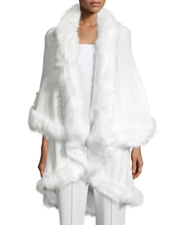 Faux-fur Trim Tiered