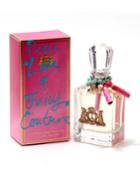 Peace, Love & Juicy Couture For Ladies Eau De Parfum Spray, 3.4 Oz./