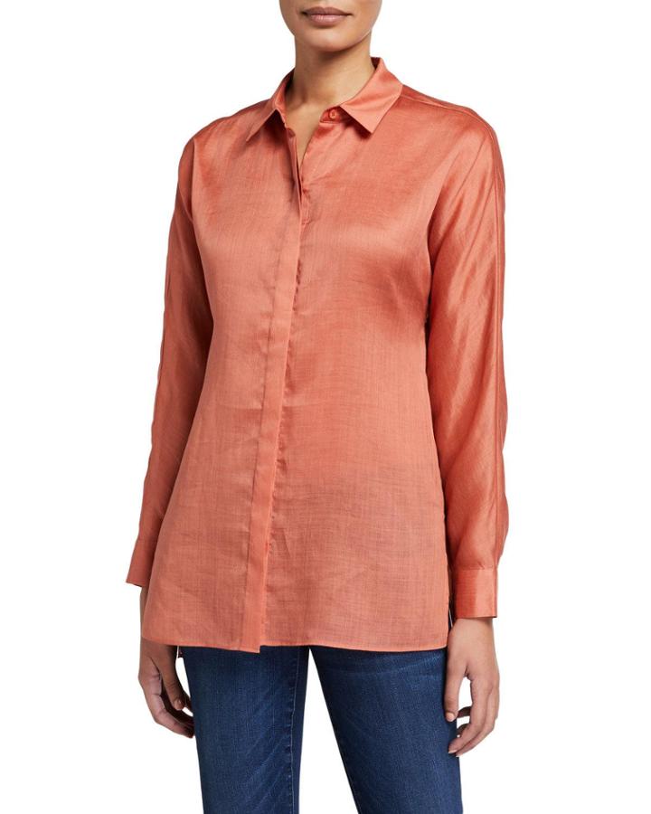 Alyssa Button-down Blouse