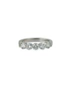 Platinum Halfway Diamond Eternity Ring,