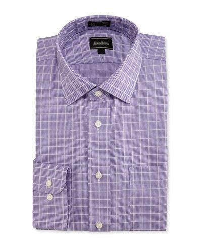 Classic-fit Non-iron Grid Dress