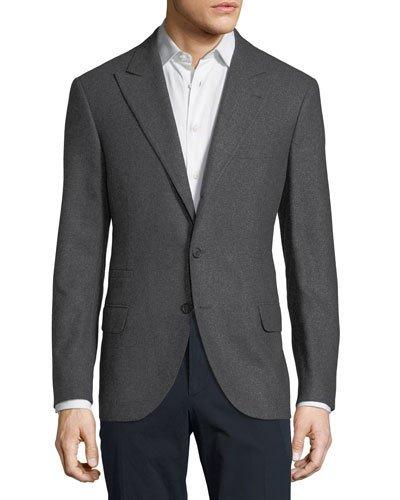 Cashmere Three-button Front Jacket