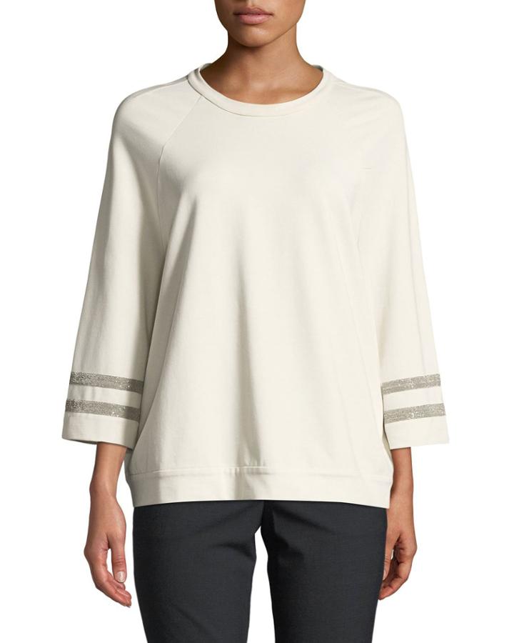 3/4-sleeve Monili Cuffed