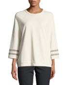 3/4-sleeve Monili Cuffed