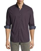Men's Long-sleeve Micro Dot