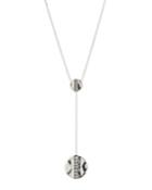 Senso Y-drop Diamond Disc Necklace