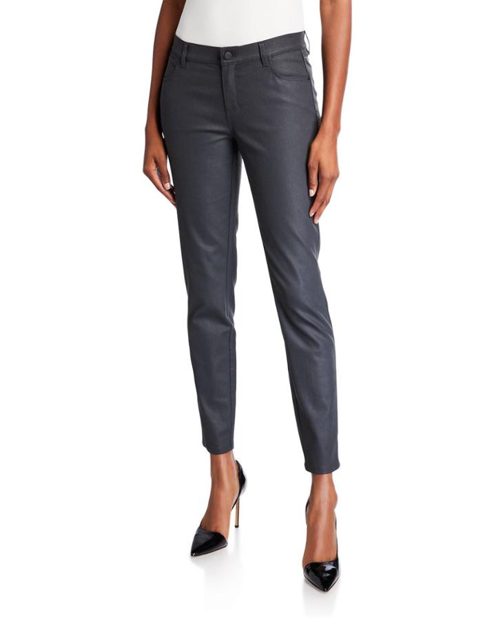 Mercer Skinny-leg Waxed Denim Jeans
